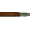 15/16" x 60" Wood Handle with Metal Tip