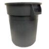 44 Gallon Gray Round Waste Receptacle