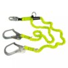 Dual Leg Self-Retracting Lifeline with Rebar Hooks – 6 ft