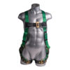 3XL Green 5-Point Safety Harness with Grommet Legs