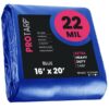 16' x 20' Blue Poly Tarp