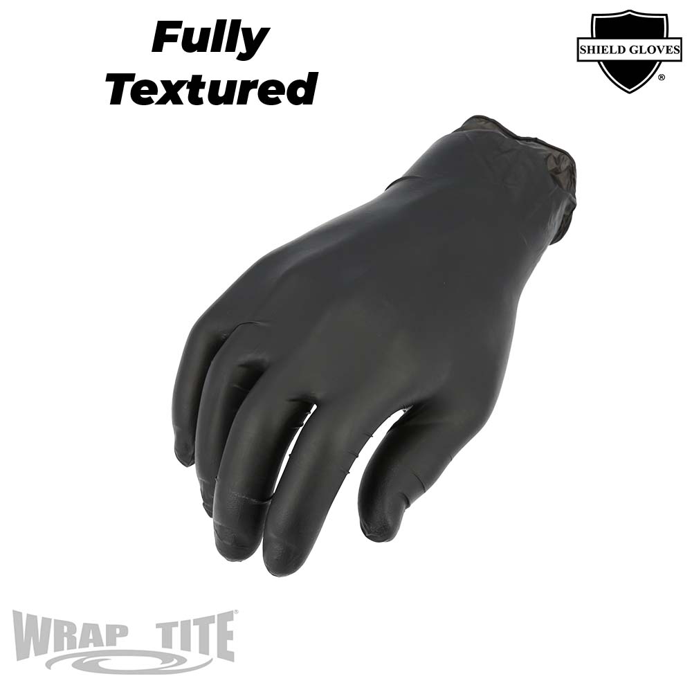 Black Nitrile Exam Gloves 6 Mil