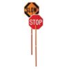 Stop/Go Safety Sign with Pole (03-8229)