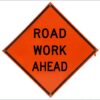 48" x 48" Road Work 1500 ft Sign