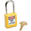 Master Lock Safety Lockout Padlock – Yellow