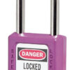 Master Lock Safety Lockout Padlock – Purple