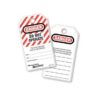 Master Lock “Do Not Operate” Safety Tags